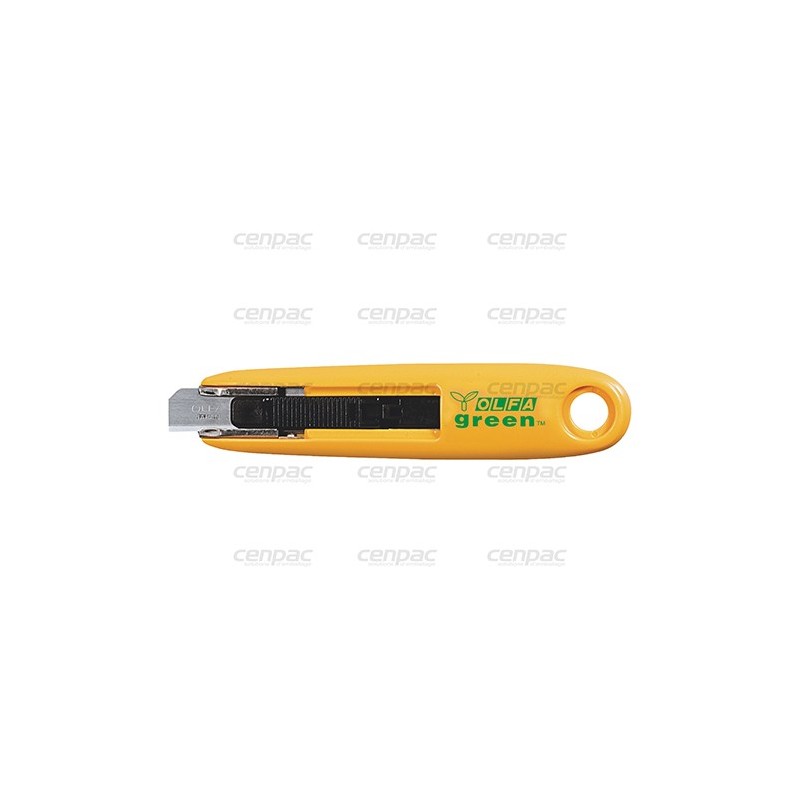Couteau de securite olfa - green sk7 - boite de 6 couteaux - boite : 6 cutters