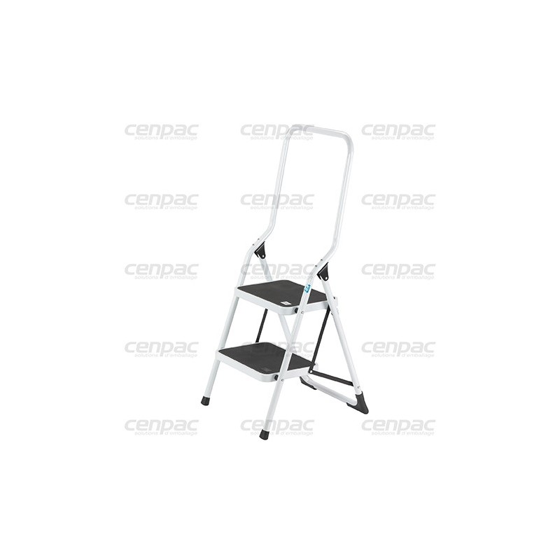 Marchepied pliable 2 marches charge utile 150kg - marchepied 2 marches