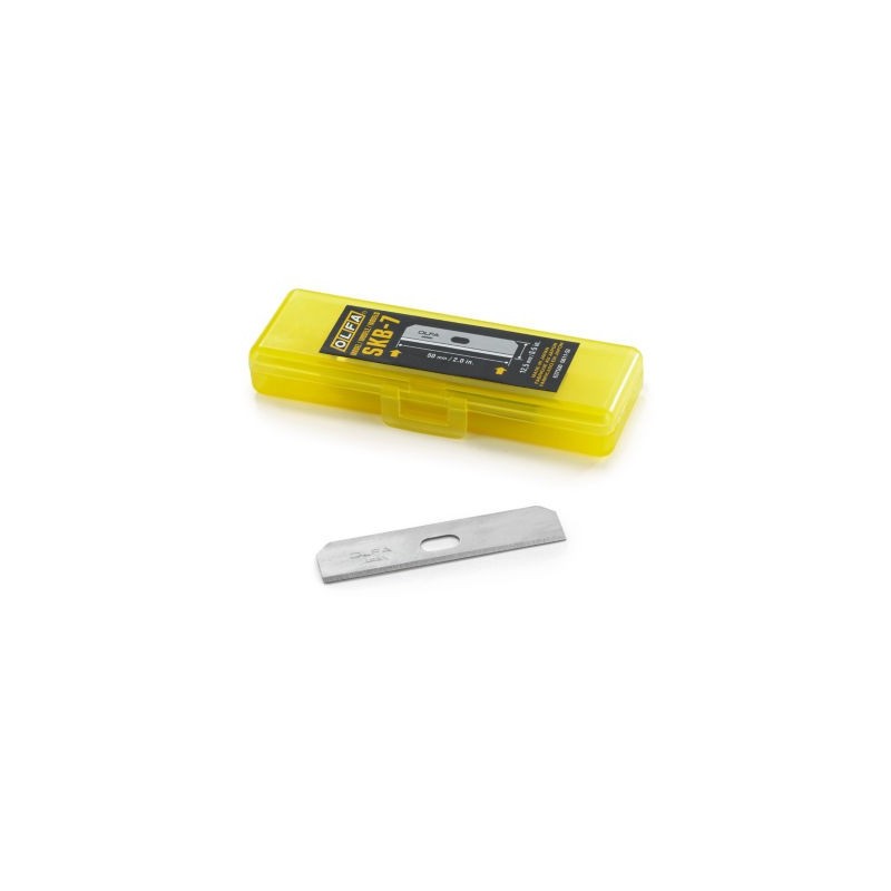 Lame 12 mm pour cutter de sécurité Green SK7 OLFA - Paquet de 10 x 6