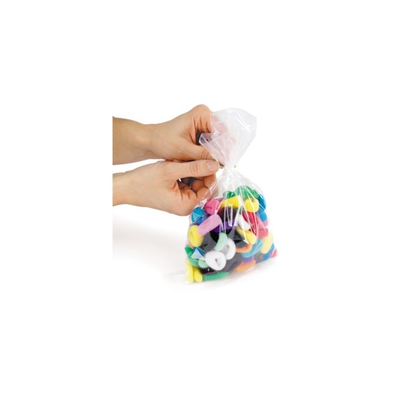 Sachet plastique transparent 30 microns RAJA 30x48 cm - Paquet de 1000