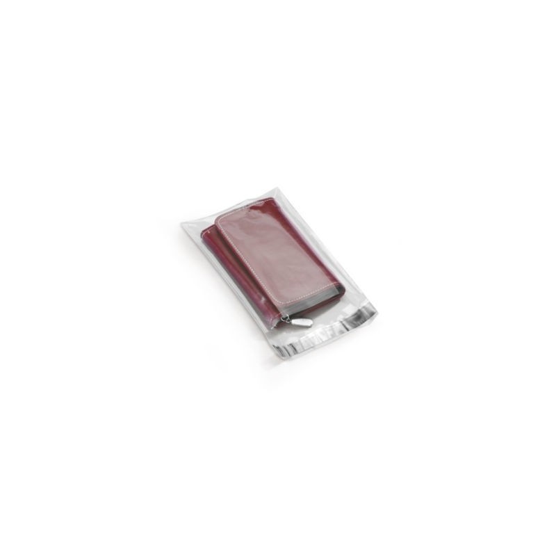 Sachet plastique transparent haute brillance à fermeture adhésive 40 microns 10x10 cm - Paquet de 1000