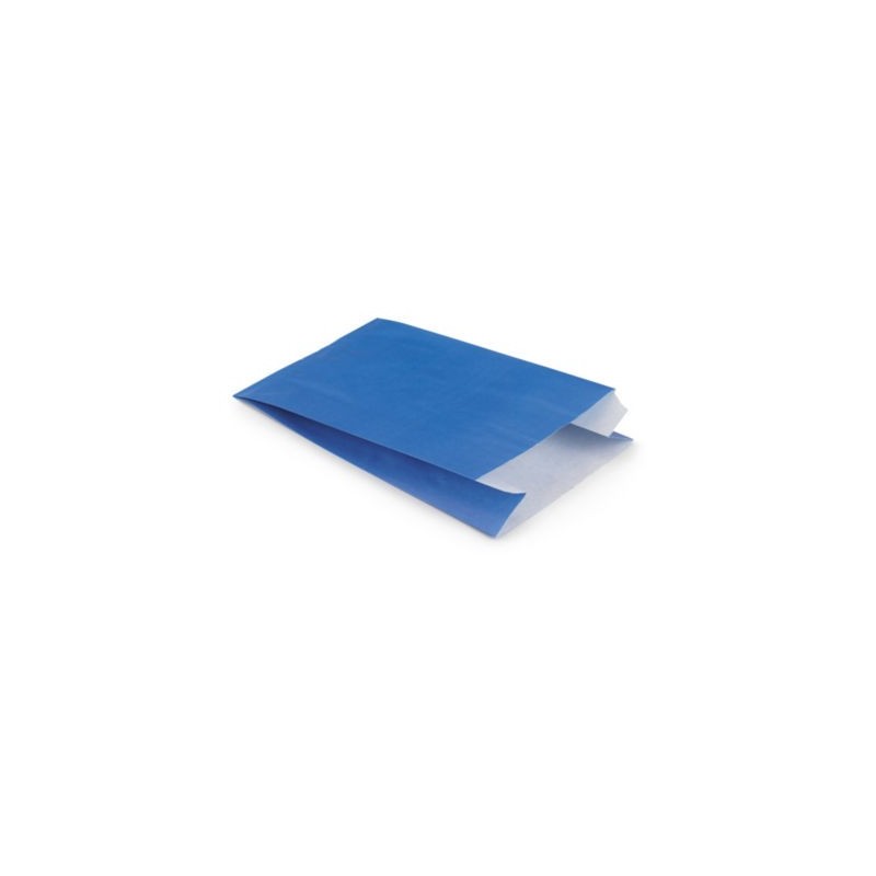 Pochette cadeau kraft lumière bleu 12 x 19 x 4,5 cm - Paquet de 250