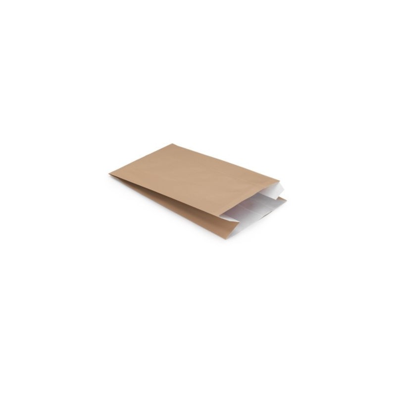 Pochette cadeau kraft lumière taupe 12 x 19 x 4,5 cm - Paquet de 250