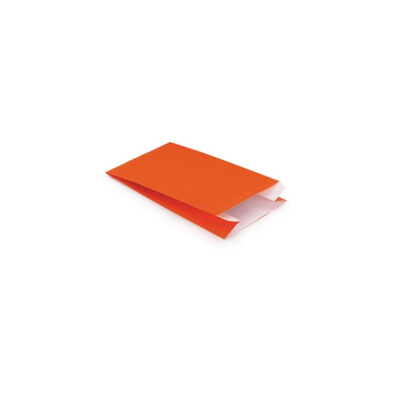 Pochette cadeau kraft lumière orange 16 x 25 x 8 cm - Paquet de 250