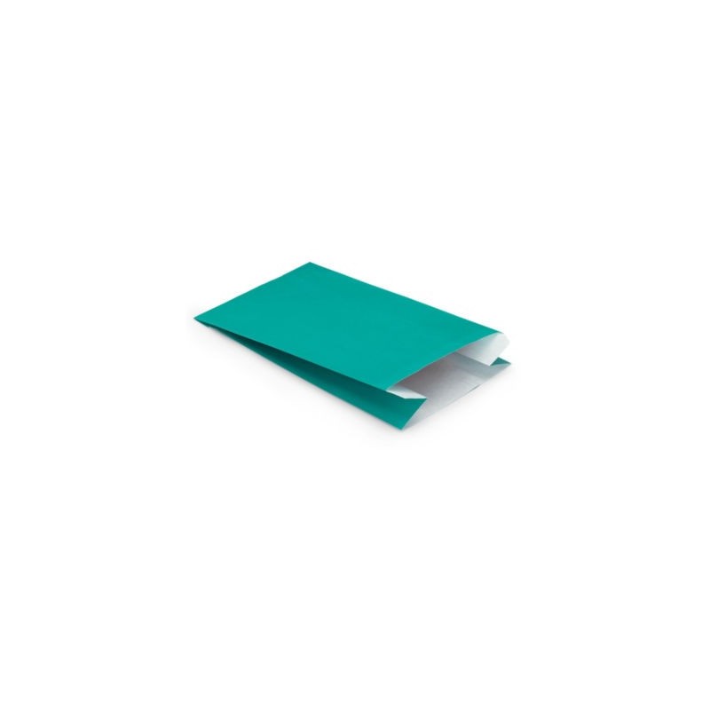 Pochette cadeau kraft lumière bleu vert 31 x 47 x 8 cm - Paquet de 250