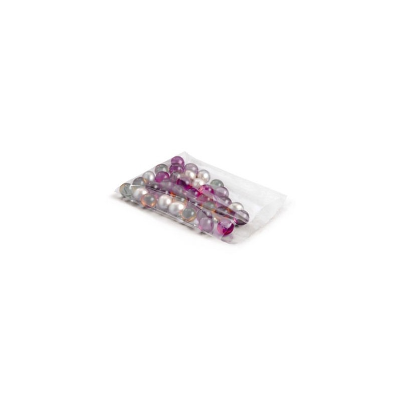 Sachet plastique liassé transparent haute brillance 23x36 cm - Paquet de 1000