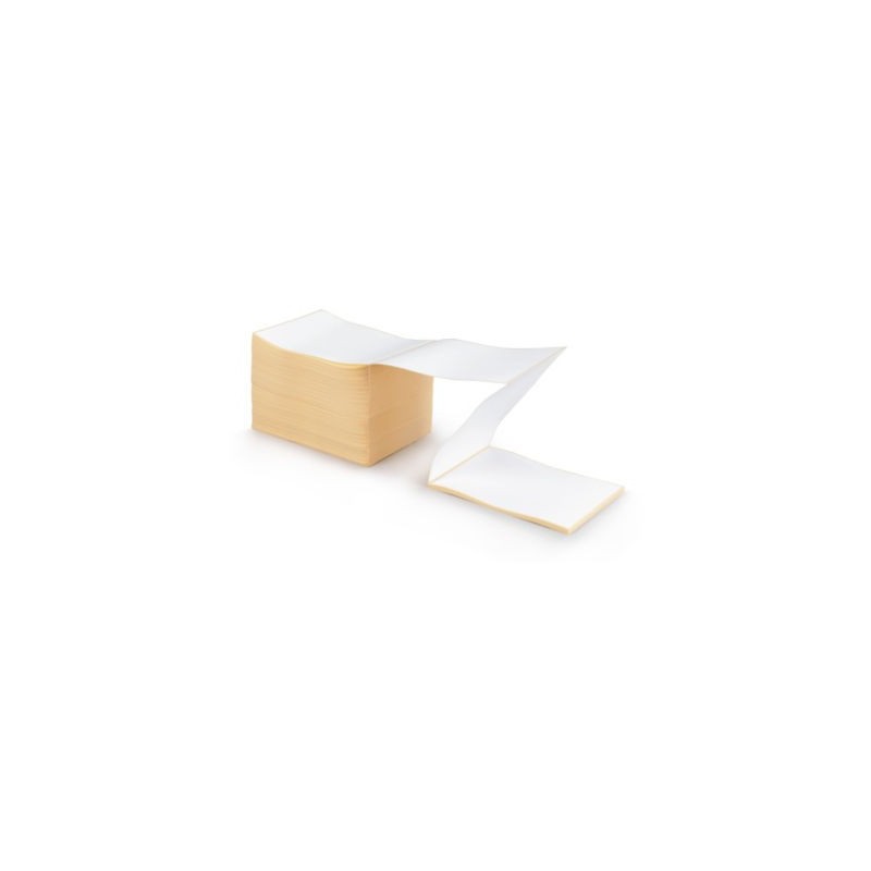 Étiquette papier thermique direct en paravent 105x148 mm - Paquet de 2000