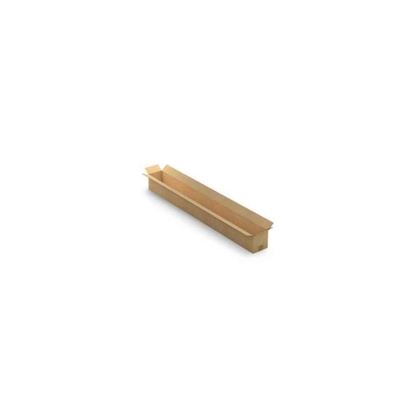 Caisse carton longue double cannelure à grande ouverture RAJA 150x15x15 cm - Lot de 10