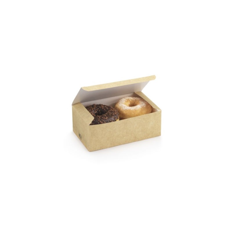 Lunch box en carton 175x105x65 mm - Paquet de 250