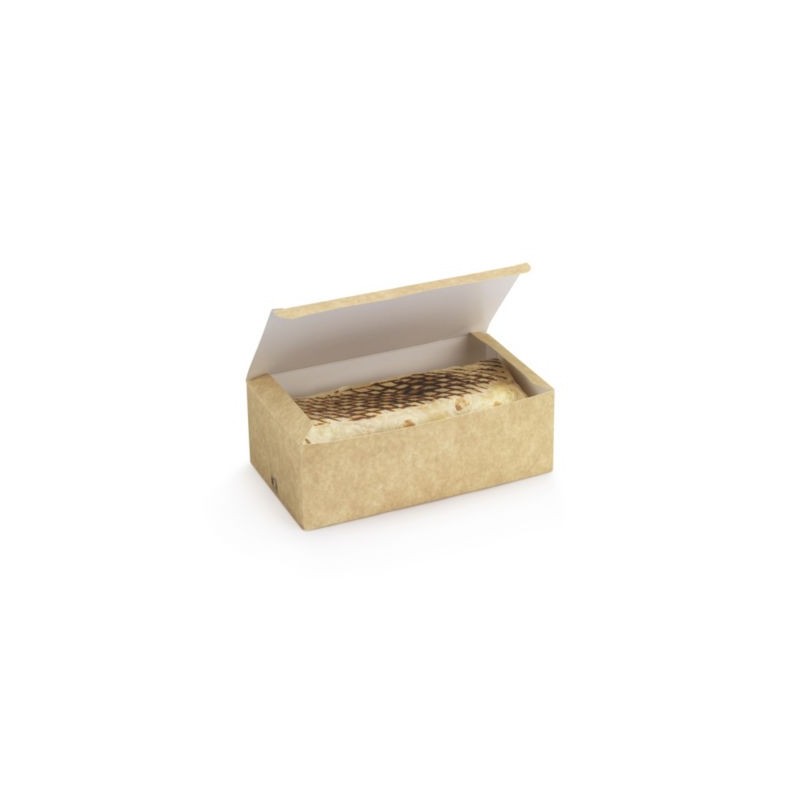 Lunch box en carton 228x124x78 mm - Paquet de 250
