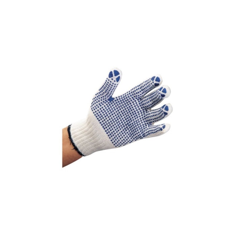 Gants de manutention tricotés à picots sur paume DELTA PLUS taille 7 - Lot de 12