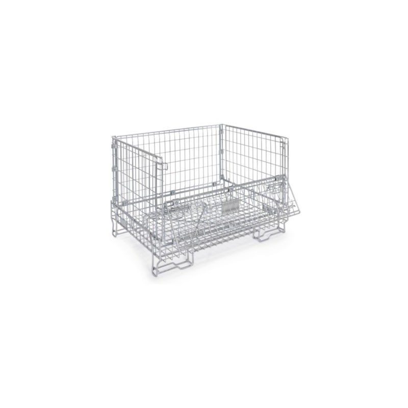 Conteneur grillagé pliable 1198x805x900 mm