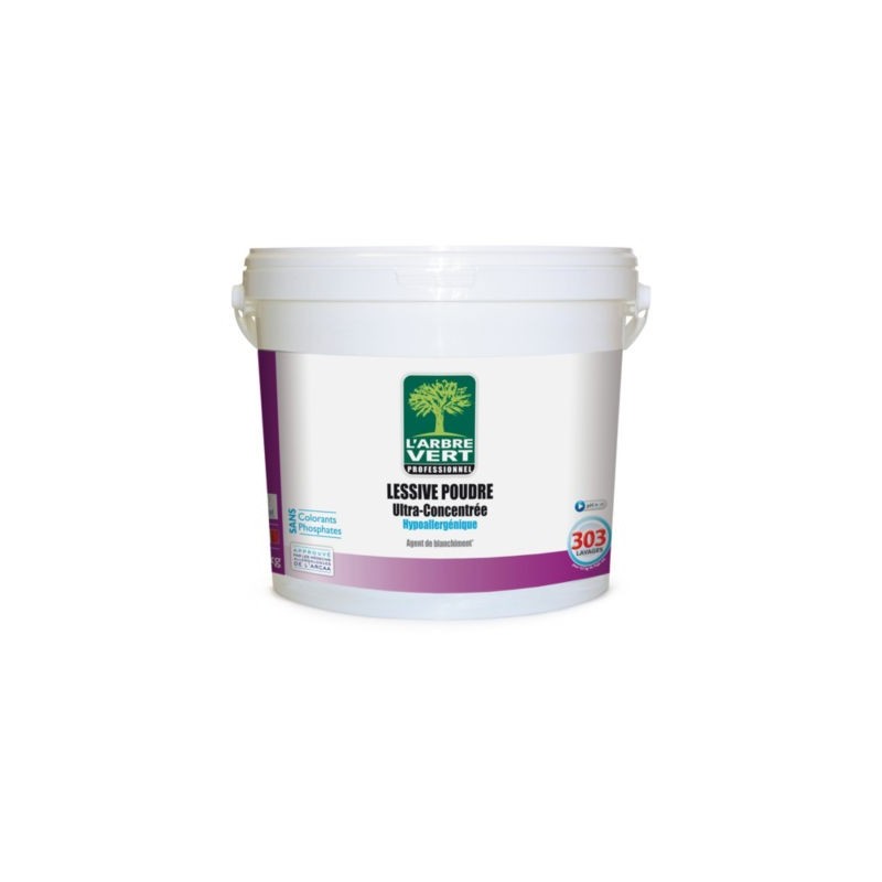 Lessive poudre Arbre vert
