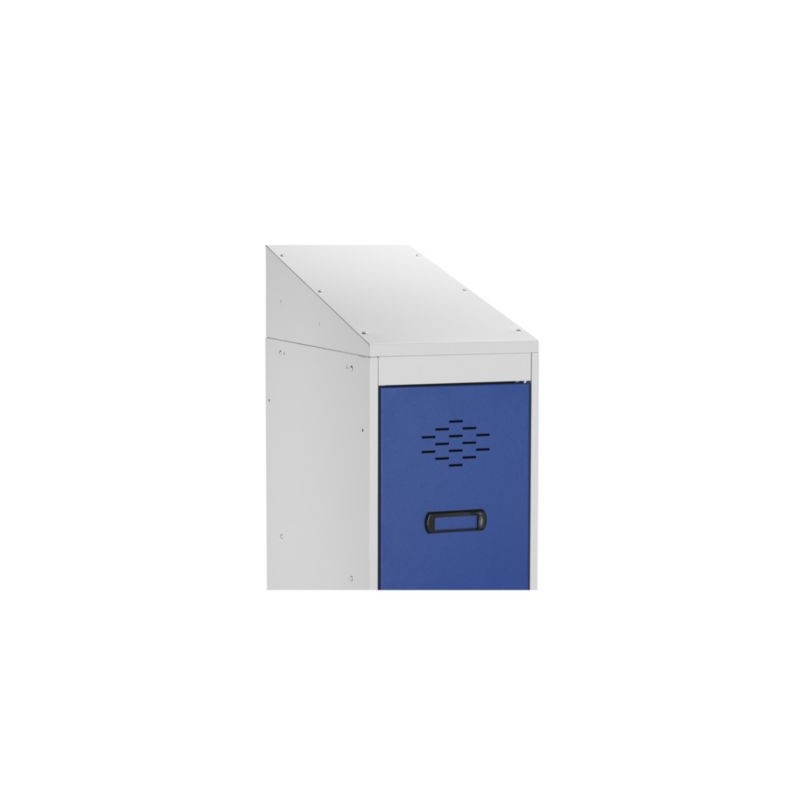 Coiffe inclinée pour vestiaire 30 cm