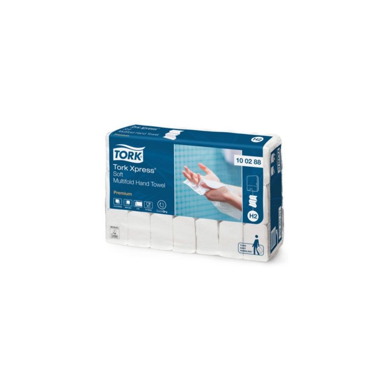 Essuie-mains Xpress Premium H2 TORK 34x21,2 cm