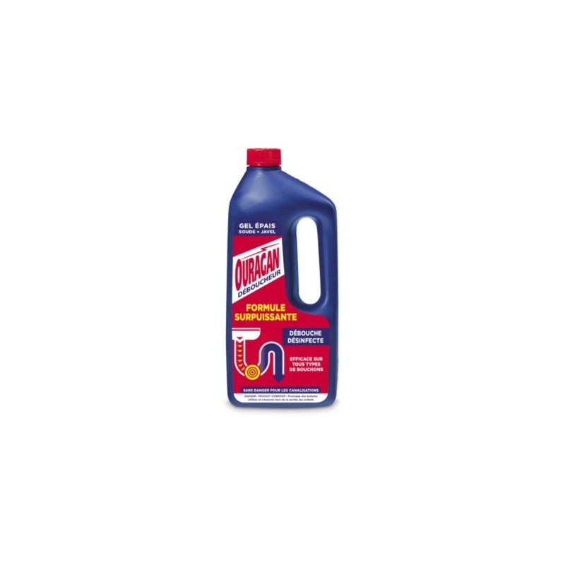 Déboucheur en gel OURAGAN 1 L