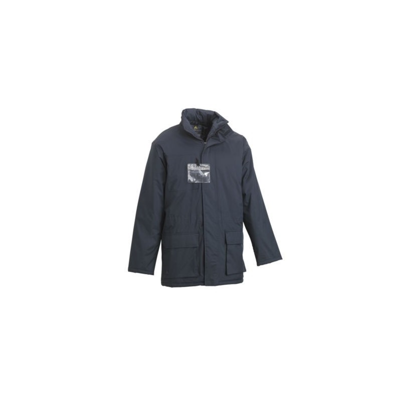 Parka longue bleue marine DELTAPLUS taille L