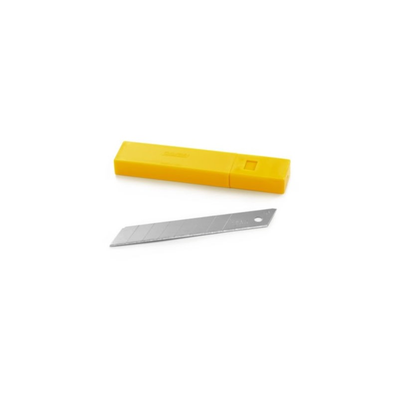 Lame 18 mm pour cutter professionnel L1 et PL1 OLFA - Paquet de 10 x 6