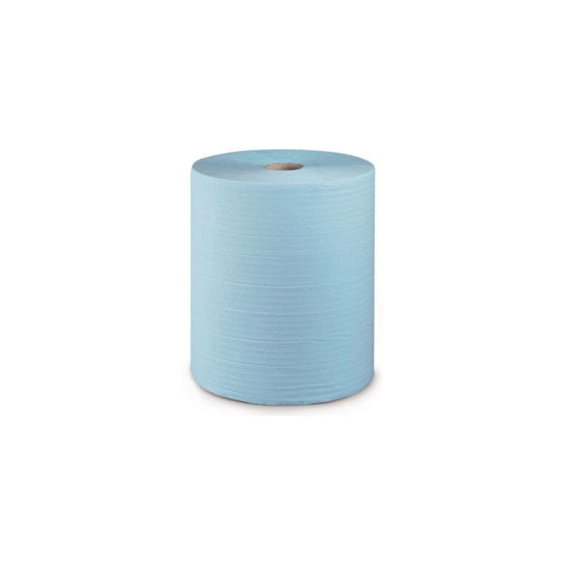 Bobine d'essuyage recyclée Super Blue - 35 x 33