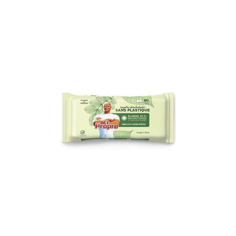 Lingette anti-bactérienne - Paquet de 90 x 2