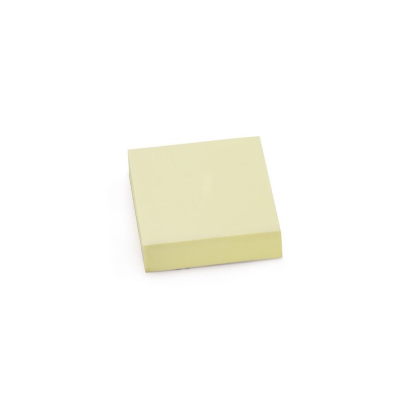 Notes repositionnables RAJA jaunes 38 x 51 mm 100 feuilles - Lot de 24