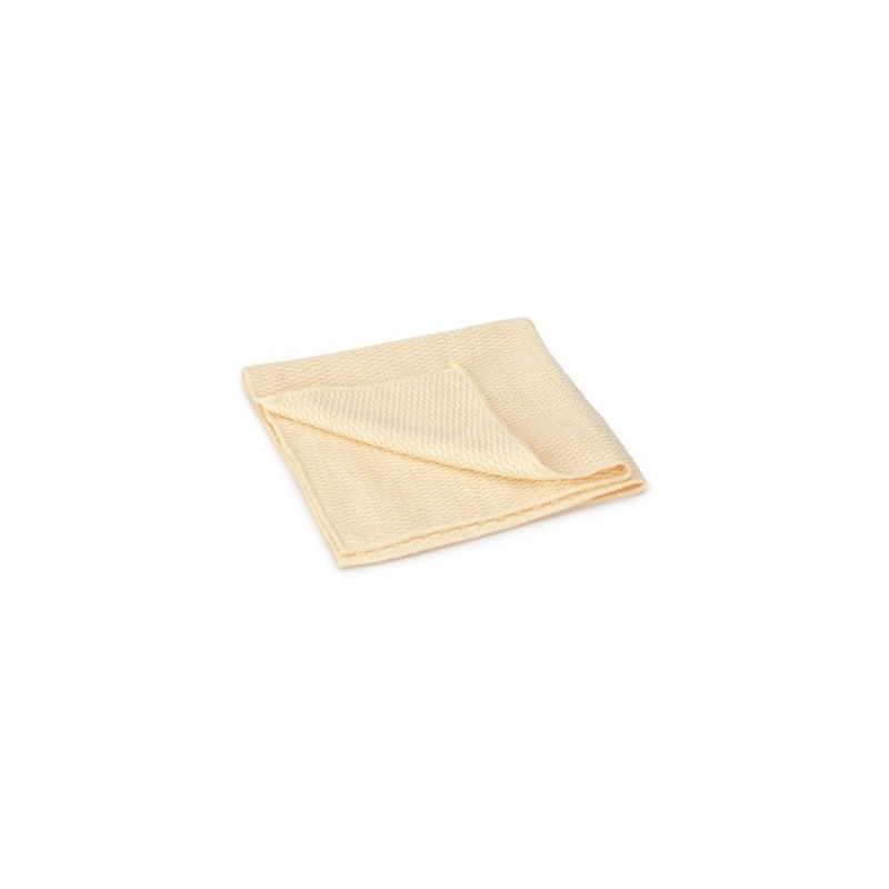 Lavette microfibre recyclée orange SPONTEX - Paquet de 5