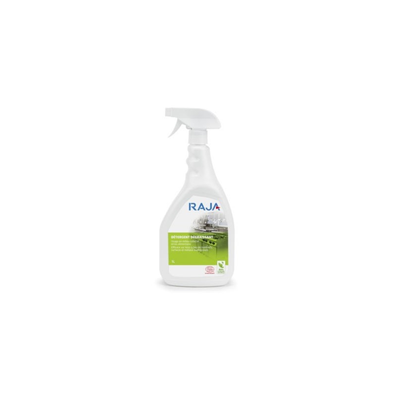 Détergent dégraissant RAJA spray 1 l - Lot de 3