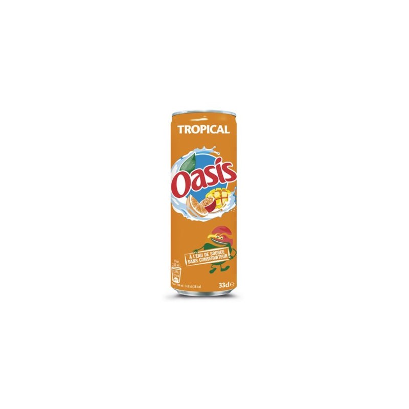 OASIS saveur Tropical - Paquet de 24