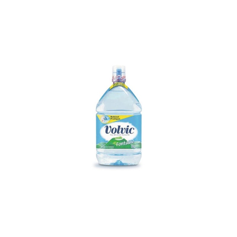 Fontaine d'eau minérale VOLVIC 8 litres