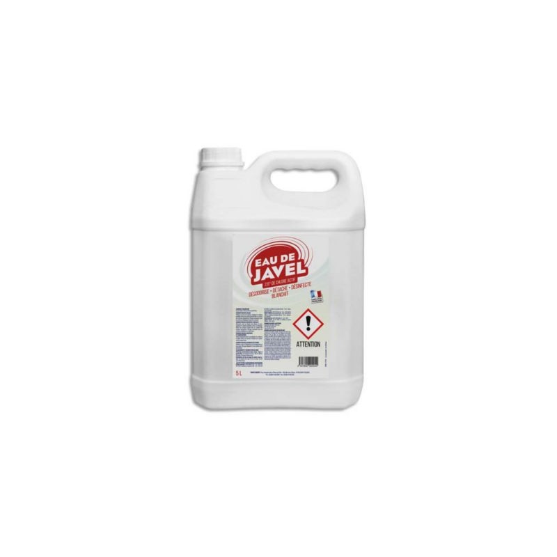 Eau de javel 5 litres - Lot de 3
