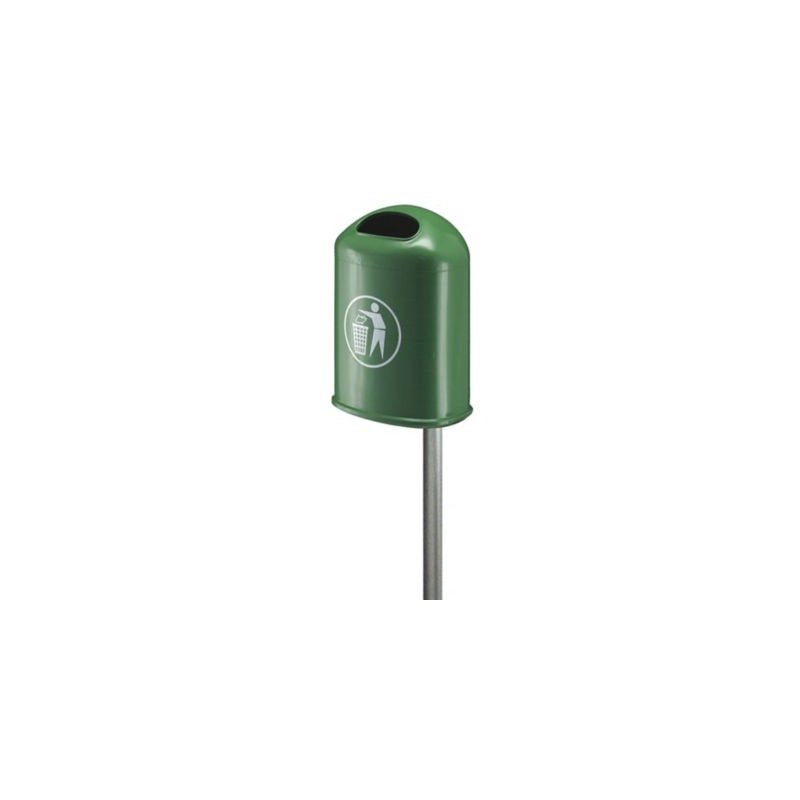Poubelle murale extérieure en métal 45 L