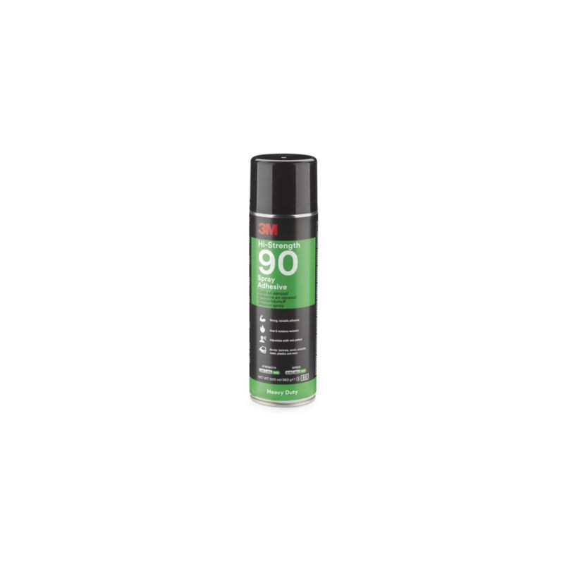 Colle aérosol industrielle haute performance 3M haute performance - Lot de 2