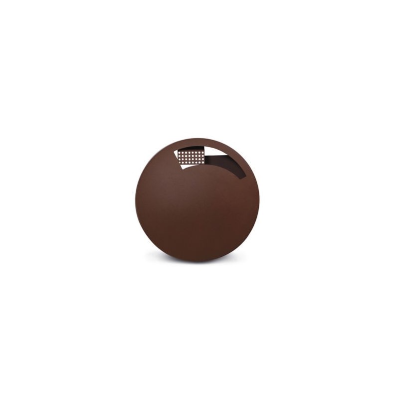 Cendrier mural Disco effet corten 1.5 litres ROSSIGNOL