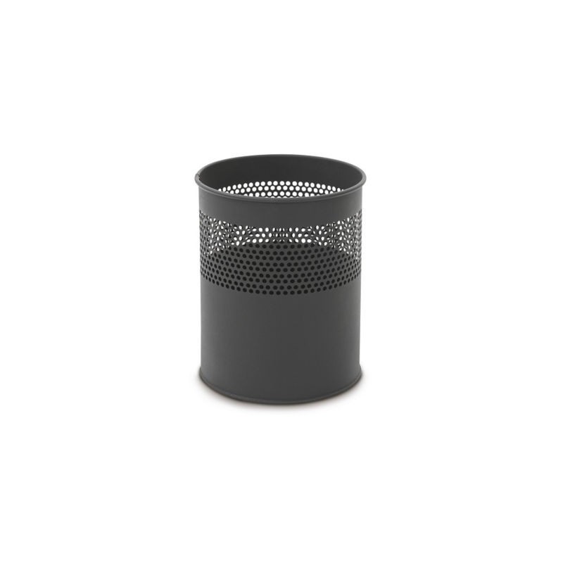 Corbeille de bureau en métal ajouré 10 litres