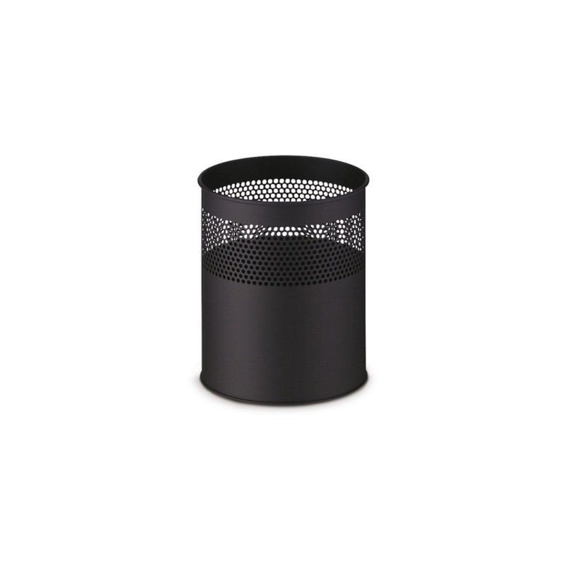 Corbeille de bureau en métal ajouré 20 litres