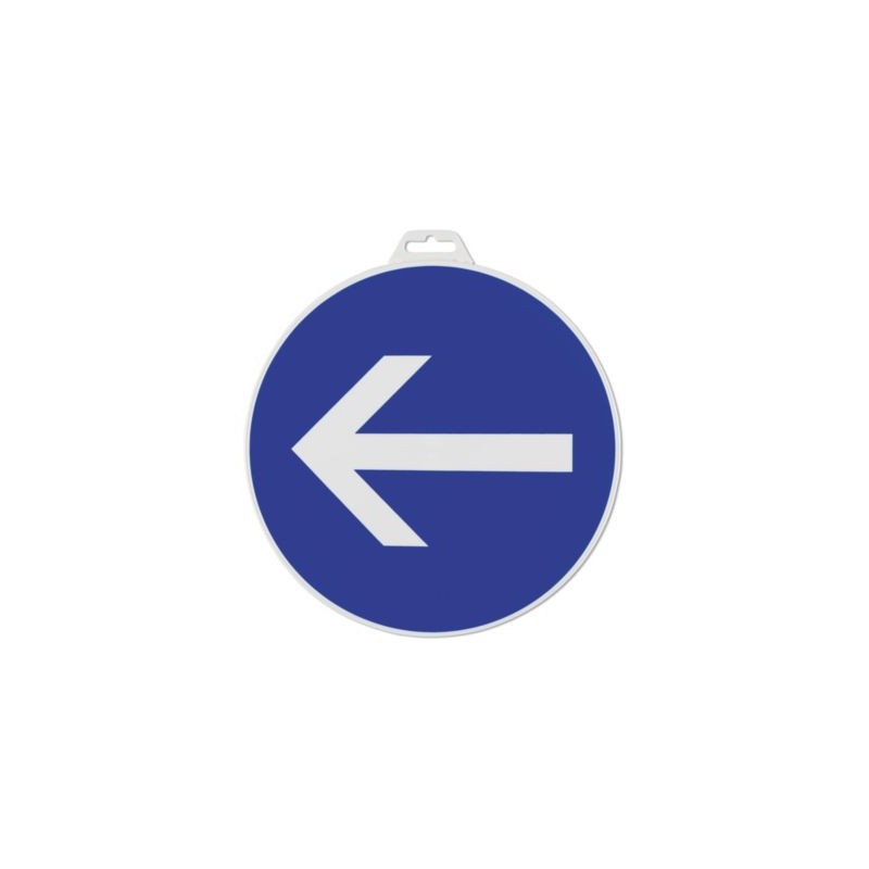 Panneau "sens obligatoire"