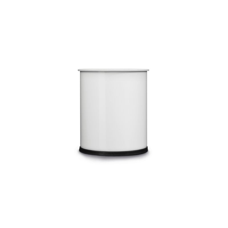 Corbeille à papier PAPEA blanc 8 litres ROSSIGNOL