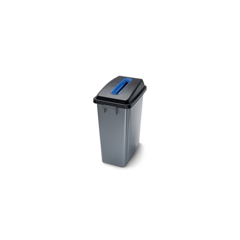 Poubelle de tri plastique RAJA 60 litres