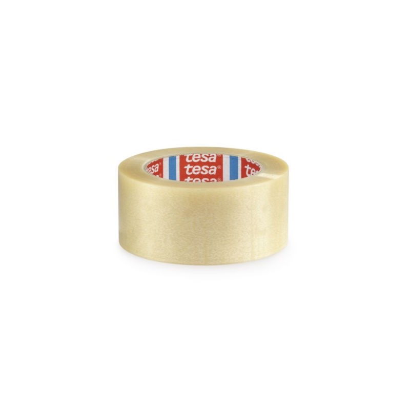 Ruban adhésif TESA 4120 PVC transparent Résistant, 32 microns 50 mm x 100 m - Lot de 36