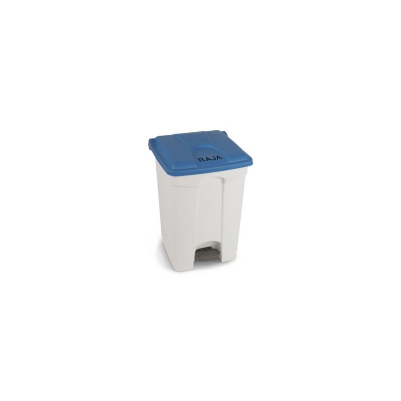 Poubelle à pédale RAJA bleu 45 litres