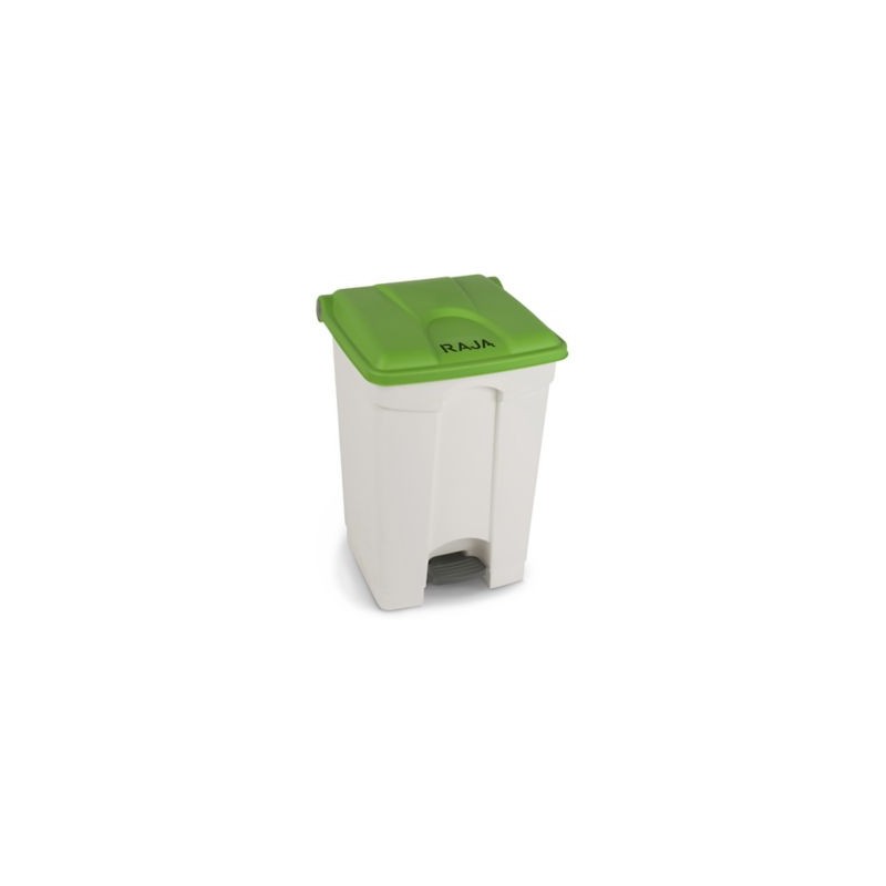 Poubelle à pédale RAJA vert 45 litres
