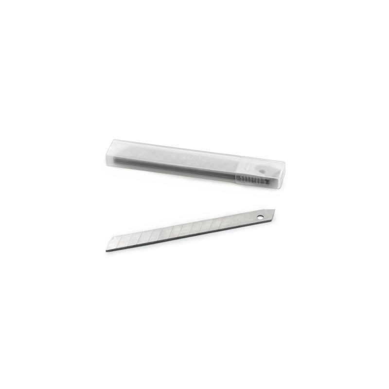 Lame 9 mm pour cutter plastique économique - Paquet de 10 x 25