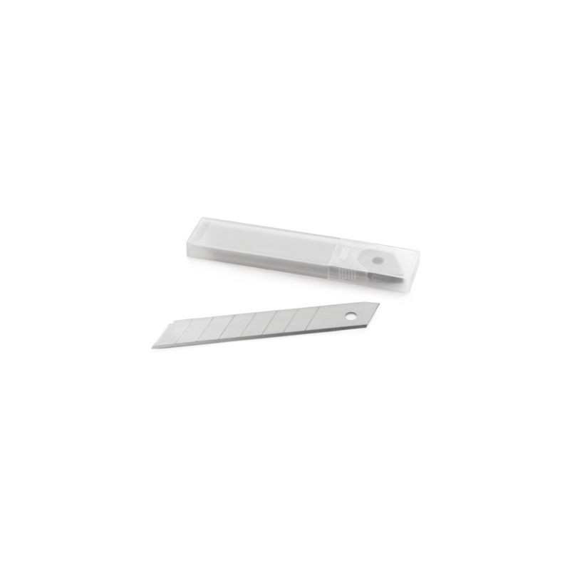 Lame 18 mm pour cutter professionnel universel RAJA - Paquet de 6 x 6