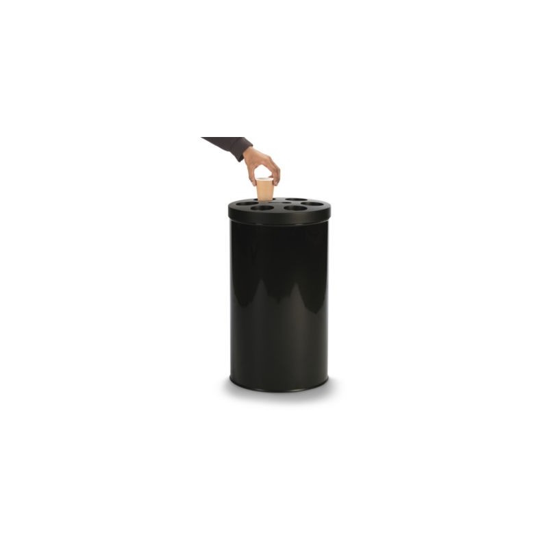 Poubelle de tri pour gobelets 40 litres