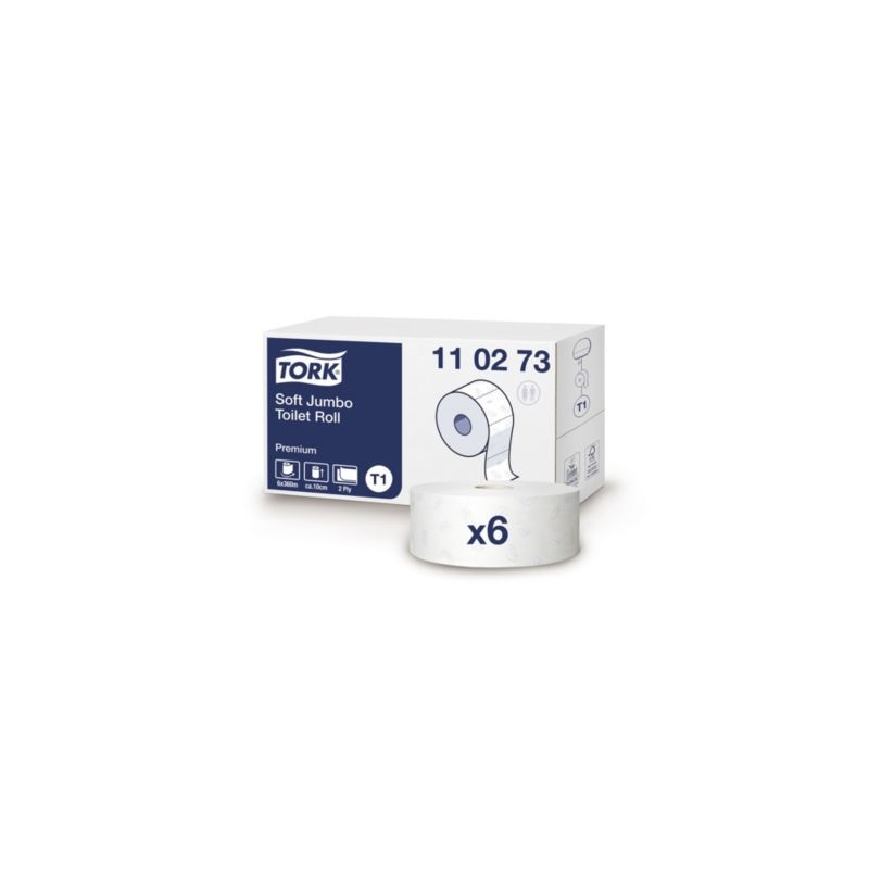 Papier toilette Jumbo Premium TORK maxi - Paquet de 6