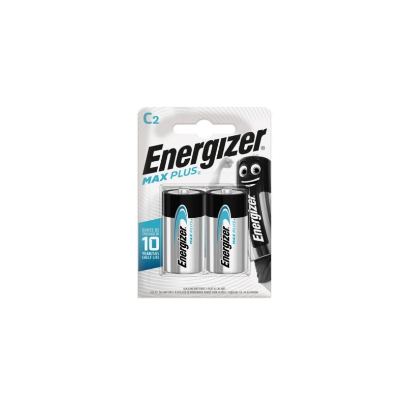Blister 2 piles Max+ C/LR14 - Paquet de 2