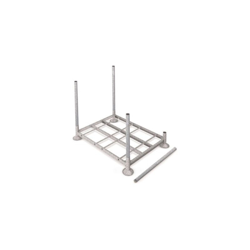 Jeu de 4 réhausses pour palette extérieur hauteur 1500 mm - Paquet de 4