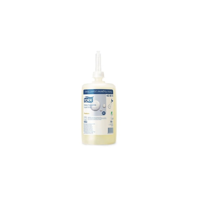 Cartouche savon mousse pour S1 TORK® extra hygiénique 1 L - Lot de 6