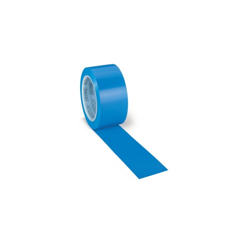 Ruban vinyle de marquage bleu 3M 50 mm x 33 m