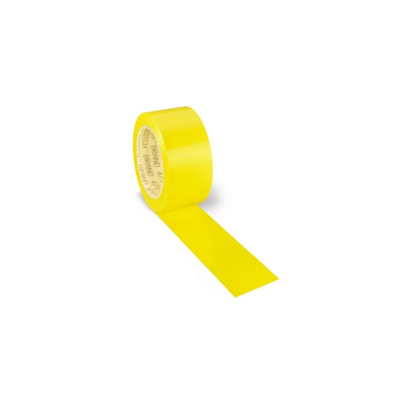 Ruban vinyle de marquage jaune 3M 50 mm x 33 m